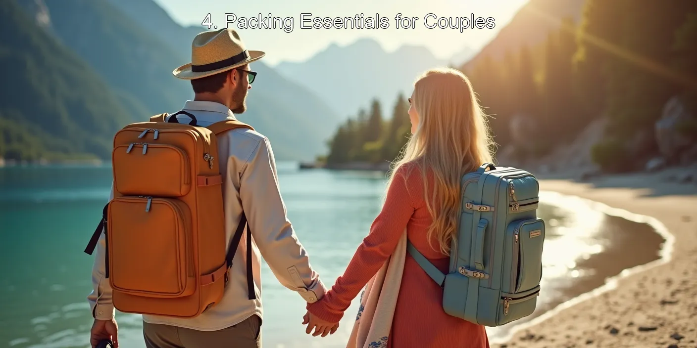 4. Packing Essentials for Couples