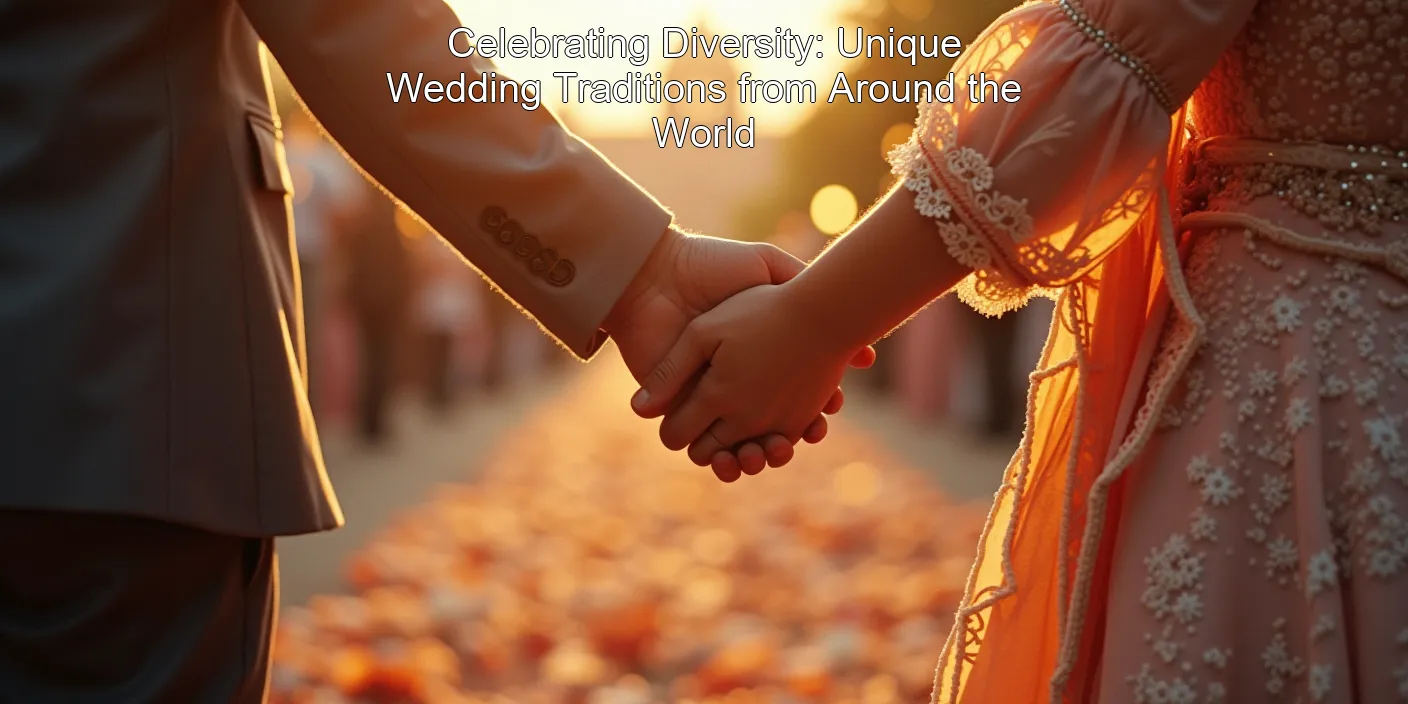 Celebrating Diversity: Unique Wedding Traditions from Around the World