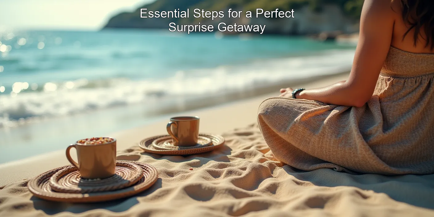 Essential Steps for a Perfect Surprise Getaway