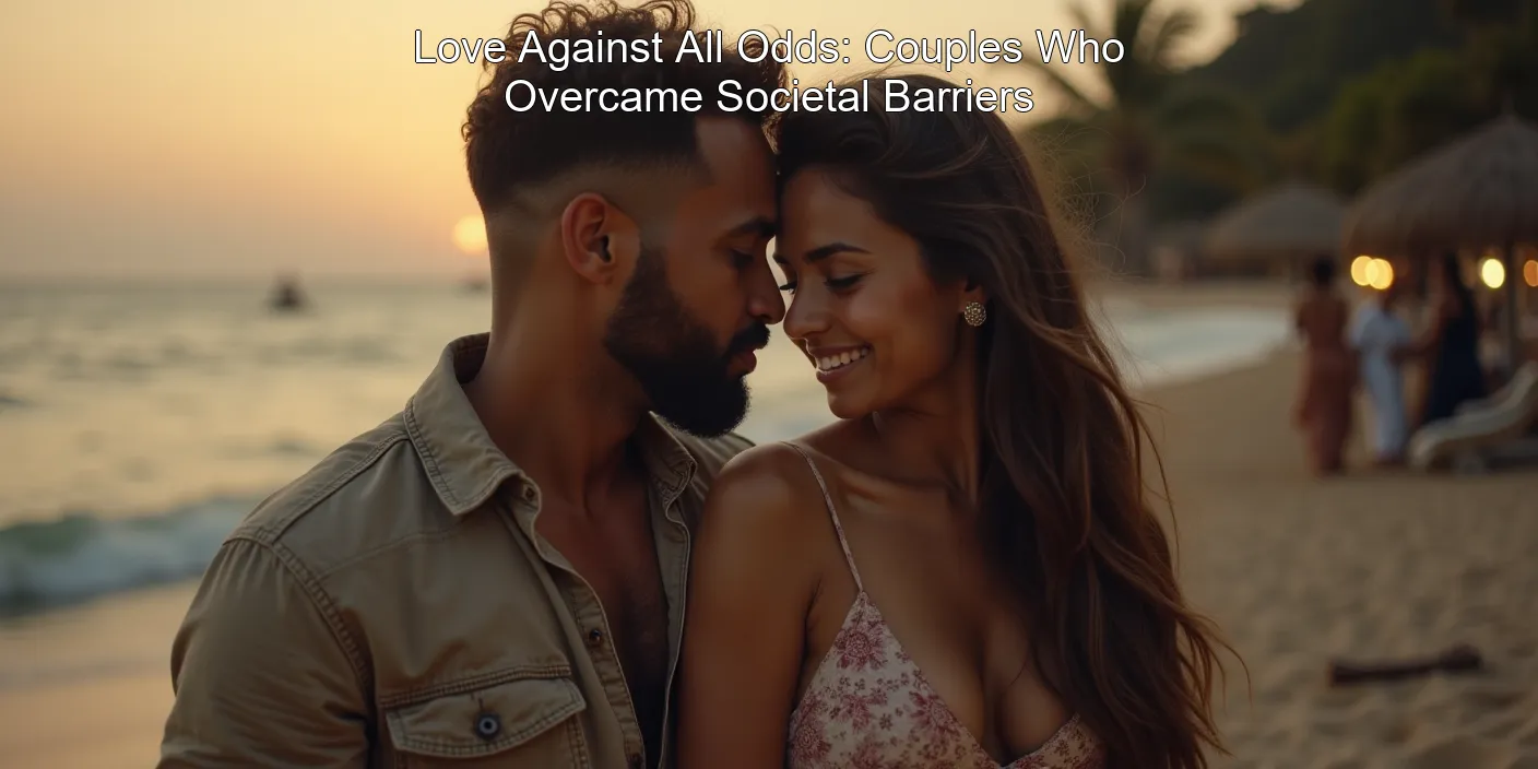 Love Against All Odds: Couples Who Overcame Societal Barriers