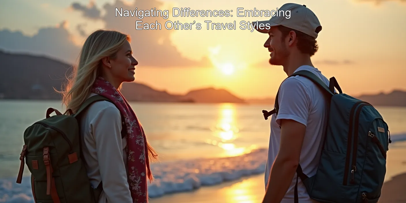Navigating Differences: Embracing Each Other’s Travel Styles