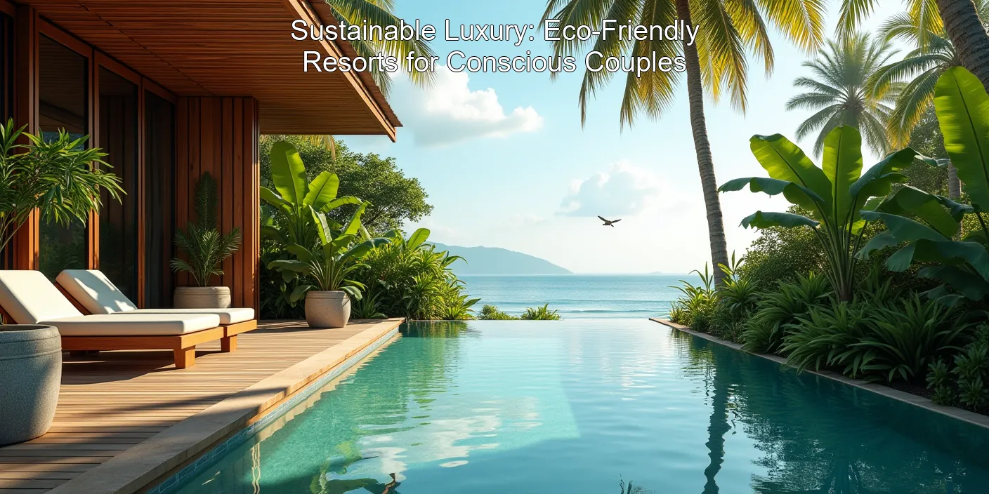 Sustainable Luxury: Eco-Friendly Resorts for Conscious Couples