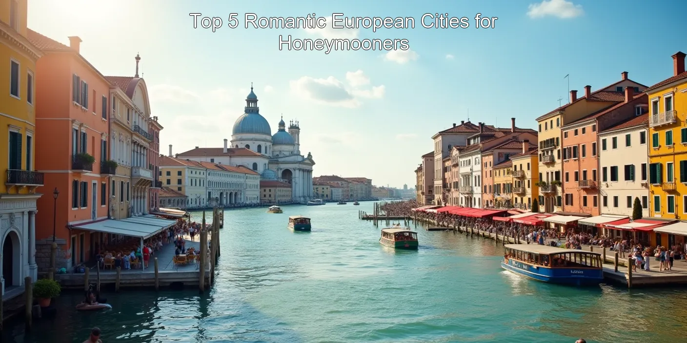 Top 5 Romantic European Cities for Honeymooners